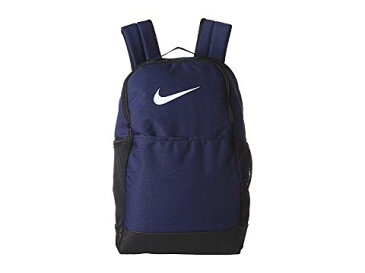 ナイキ NIKE バックパック バッグ リュックサック 紺 ネイビー 黒 ブラック 白 ホワイト 9.0 【 NAVY BLACK WHITE NIKE BRASILIA MEDIUM BACKPACK MIDNIGHT 】 キッズ ベビー マタニティ バッグ ランドセル