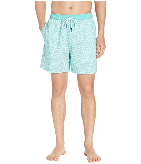 SOUTHERN TIDE 【 SEA TURTLES SWIM TRUNKS COCKATOO 】 メンズファッション 水着 送料無料