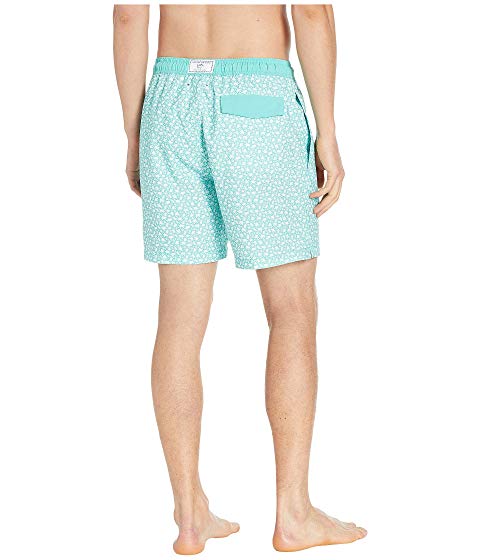 SOUTHERN TIDE 【 SEA TURTLES SWIM TRUNKS COCKATOO 】 メンズファッション 水着 送料無料