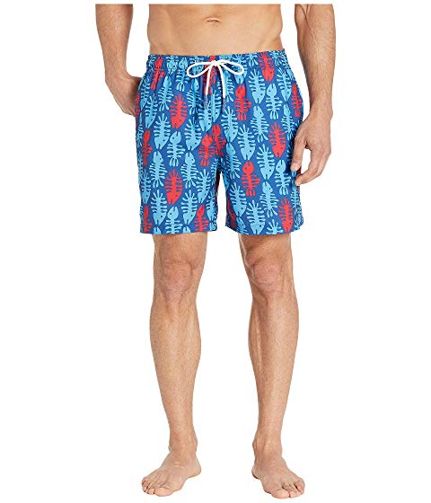 SOUTHERN TIDE 【 SEA SHORE SWIM TRUNKS SEVEN SEAS BLUE 】 メンズファッション 水着 送料無料