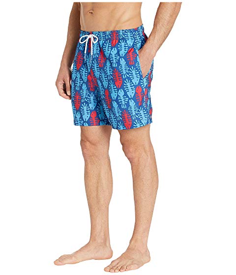 SOUTHERN TIDE 【 SEA SHORE SWIM TRUNKS SEVEN SEAS BLUE 】 メンズファッション 水着 送料無料