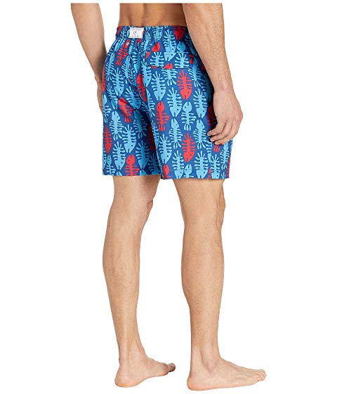 SOUTHERN TIDE 【 SEA SHORE SWIM TRUNKS SEVEN SEAS BLUE 】 メンズファッション 水着 送料無料