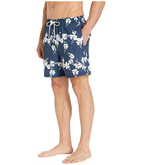 SOUTHERN TIDE 【 REYN SPOONER ALOHA FLORAL SWIM TRUNKS TRUE NAVY 】 メンズファッション 水着 送料無料