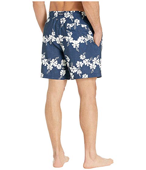 SOUTHERN TIDE 【 REYN SPOONER ALOHA FLORAL SWIM TRUNKS TRUE NAVY 】 メンズファッション 水着 送料無料