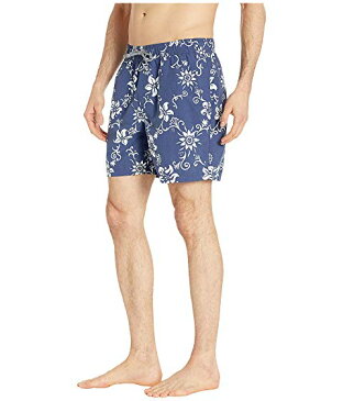 REYN SPOONER サマー 【 SUMMER PAREAU SWIM TRUNKS PEACOAT 】 メンズファッション 水着 送料無料