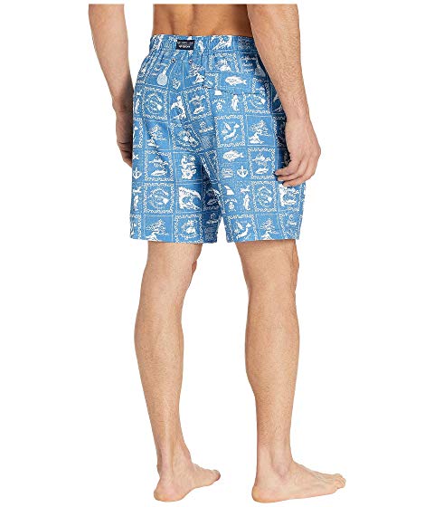 SOUTHERN TIDE 【 REYN SPOONER BANDANA SWIM TRUNKS POMPEII BLUE 】 メンズファッション 水着 送料無料