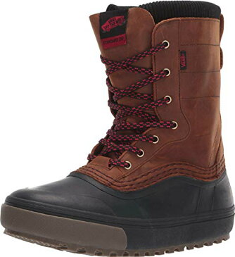 バンズ VANS バンズ スタンダード ブーツ 茶 ブラウン 黒 ブラック スニーカー 【 VANS STANDARD BROWN BLACK ZIP SNOW BOOT 】 メンズ スニーカー