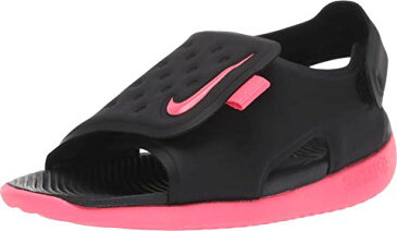 ナイキ キッズ NIKE KIDS 黒 ブラック ピンク 白 ホワイト 【 BLACK PINK WHITE NIKE KIDS SUNRAY ADJUST 5 INFANT TODDLER RACER 】 キッズ ベビー マタニティ ベビー服 ファッション