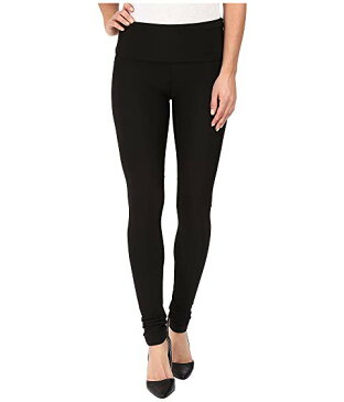 PLUSH ハイ レギンス タイツ レディースファッション ボトムス パンツ レディース 【 Fleece-lined High Waisted Matte Spandex Leggings 】 Black