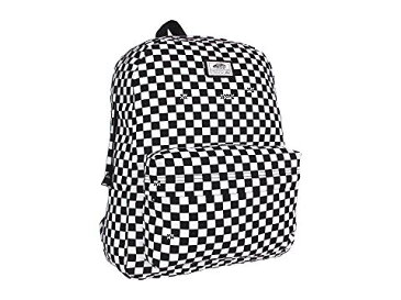 バンズ VANS バンズ バックパック バッグ リュックサック 黒 ブラック 白 ホワイト 【 VANS BLACK WHITE OLD SKOOL II BACKPACK CHECK 】 バッグ