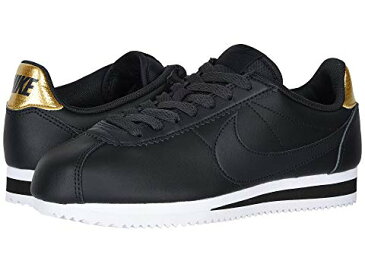 ナイキ NIKE クラシック コルテッツ スニーカー 【 CLASSIC CORTEZ LEATHER OFF NOIR BLACK METALLIC GOLD 】 送料無料