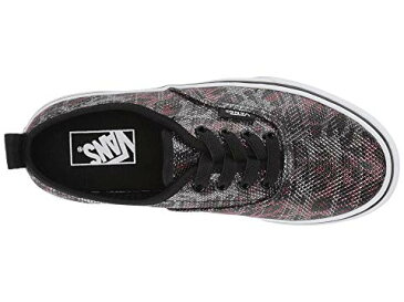 バンズ キッズ VANS KIDS オーセンティック 【 AUTHENTIC ELASTIC LACE LITTLE KID BIG LEOPARD MESH BLACK 】 ベビー マタニティ 送料無料