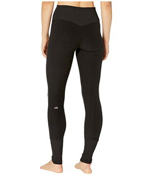 アロー ALO ハイ レギンス タイツ レディースファッション ボトムス パンツ レディース 【 High Waist Lounge Leggings 】 Black 1