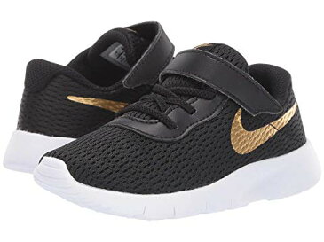 ナイキ キッズ NIKE KIDS 黒 ブラック 金色 ゴールド 白 ホワイト 【 BLACK WHITE NIKE KIDS TANJUN INFANT TODDLER METALLIC GOLD 】 キッズ ベビー マタニティ ベビー服 ファッション