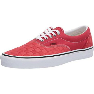 バンズ VANS バンズ 赤 レッド 白 ホワイト ERA™ 【 VANS RED WHITE DEBOSS CHECKERBOARD POMPEIAN TRUE 】 メンズ