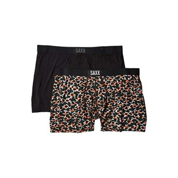 SAXX UNDERWEAR バイブ 【 SAXX UNDERWEAR VIBE BOXER BRIEF 2PACK ANIMAL CAMO 】 インナー 下着 ナイトウエア メンズ