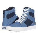 SUPRA スニーカー メンズ 【 Aluminum 】 Horizon/navy/white