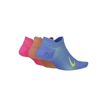 ナイキ NIKE トレーニング ソックス 靴下 インナー 下着 ナイトウエア レディース 下 レッグ 【 Everyday Plus Lightweight Training No Show Socks 3-pair Pack 】 Multicolor 15