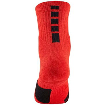 ナイキ NIKE エリート バスケットボール ミッド ソックス 靴下 赤 レッド 黒 ブラック 【 RED BLACK NIKE ELITE BASKETBALL MID SOCKS UNIVERSITY 】 インナー 下着 ナイトウエア ユニセックス 下 レッグ