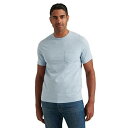 LUCKY BRAND Tシャツ ヘザー 青 ブルー 【 HEATHER BLUE LUCKY BRAND SUNSET POCKET TEE 】 メンズファッション トップス Tシャツ カットソー