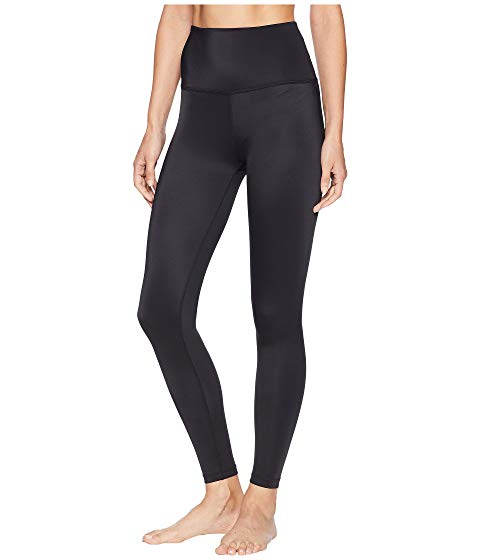 ビヨンドヨガ BEYOND YOGA コンプレッション ハイ レギンス タイツ 黒 ブラック 【 BLACK BEYOND YOGA COMPRESSION HIGH WAISTED MIDI LEGGINGS 】 レディースファッション ボトムス パンツ