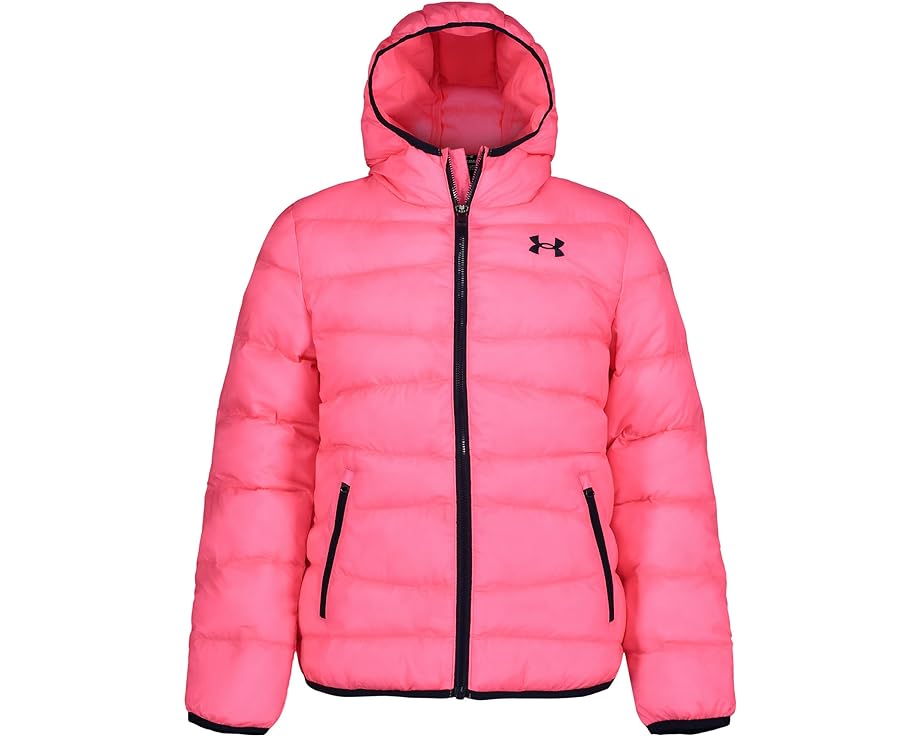 ジャケット ピンク アンダーアーマー パファージャケット ジュニア キッズ 【 UNDER ARMOUR KIDS PRIME PUFFER JACKET / PINK PUNK 】 ベビー マタニティ コート