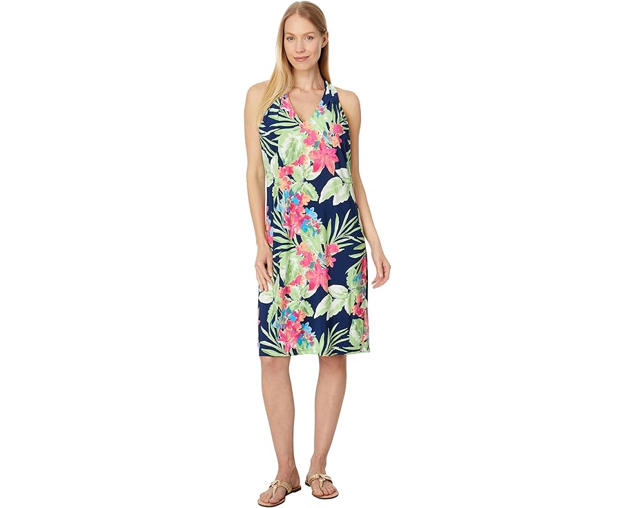 トミーバハマ ドレス 紺色 ネイビー レディース 【 TOMMY BAHAMA ENCHANTED BAY SHORT DRESS / ISLAND ..