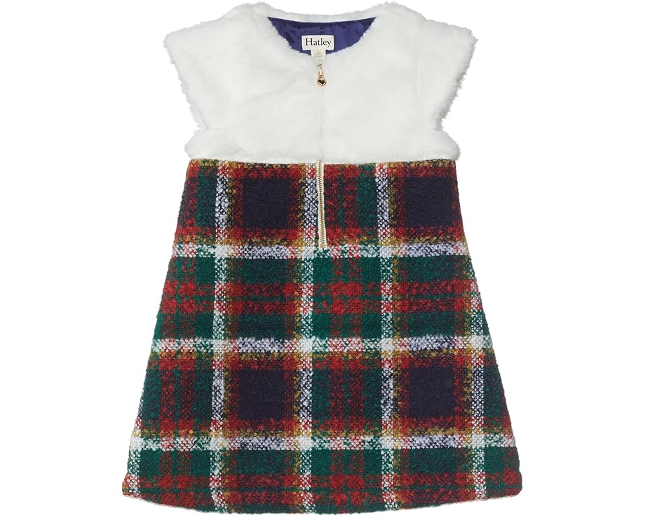 ブランド名Hatley Kids性別Girls(ジュニア キッズ)商品名Celebration Plaid Faux Fur Dress カラー/Blue