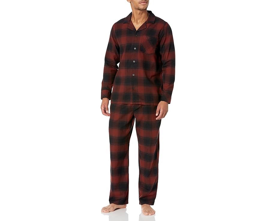 ペンドルトン 赤 レッド 黒色 ブラック メンズ 【 PENDLETON PJ SET / RED BLACK OMBRE 】 インナー 下着 ナイトウエア ナイト ルーム パジャマ