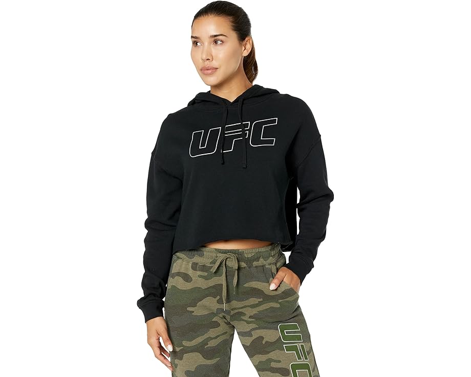 Nbv t[fB[ p[J[ fB[X y UFC CROP HOODIE / z fB[Xt@bV gbvX