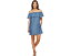 ȥߡХϥ ɥ쥹 Сå ǥ  TOMMY BAHAMA CHAMBRAY OFF THE SHOULDER DRESS COVER-UP /  ǥեå 