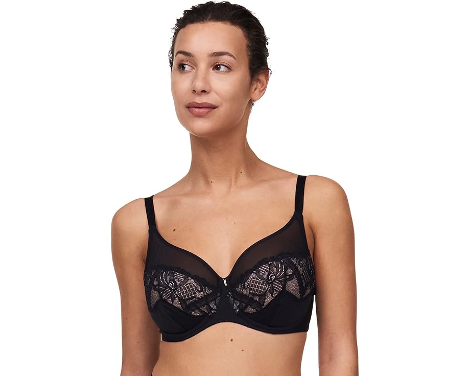 シャンテル ドリーム 黒色 ブラック レディース 【 CHANTELLE ORANGERIE DREAM FULL COVERAGE UNDERWIRE BRA / BLACK 】 インナー 下着..