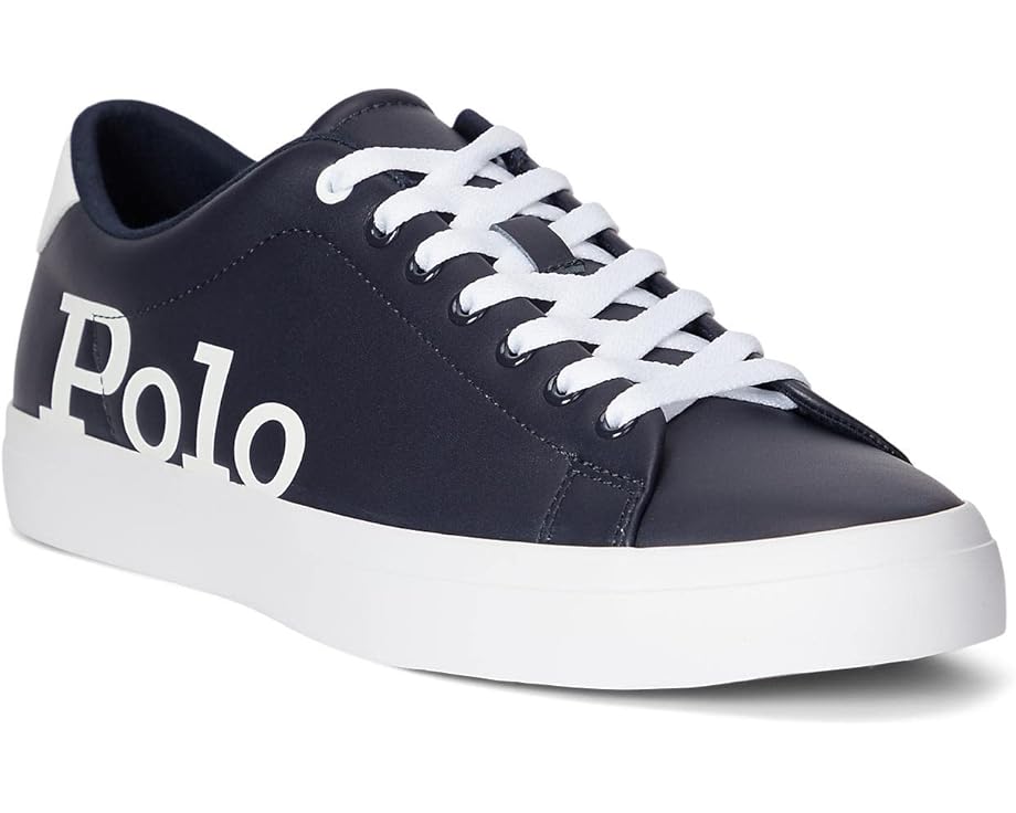 楽天スニケスポロラルフローレン ポロシャツ 靴 スニーカー 紺色 ネイビー 白色 ホワイト メンズ 【 POLO RALPH LAUREN LONGWOOD SNEAKER / NAVY WHITE 】