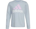 AfB_X X[u TVc F u[  WjA LbY y ADIDAS KIDS LONG SLEEVE REGULAR FIT TEE / LIGHT BLUE z xr[ }^jeB gbvX Jbg\[