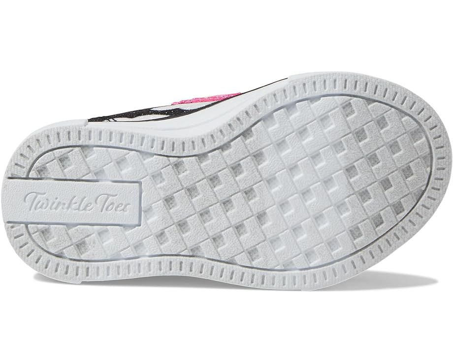 スニケスのスケッチャーズ シューティング 黒色 ブラック ジュニア キッズ 【 SKECHERS KIDS TWINKLE SPARKS - SHOOTING STAR BRIGHTS 314775N / BLACK MULTI 】 ベビー マタニティ スニーカー｜アングル3