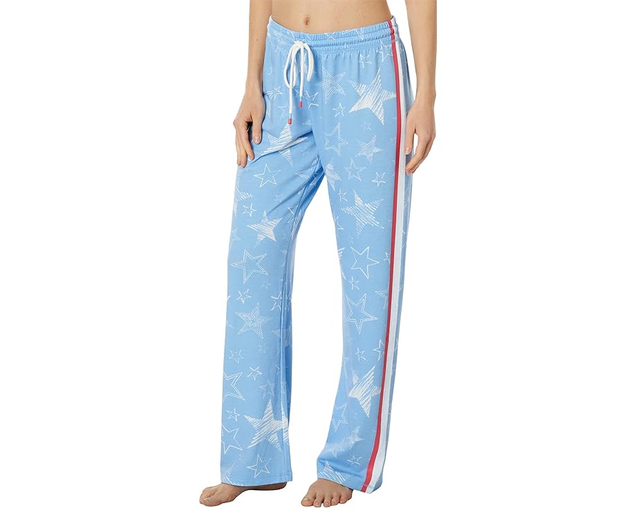 楽天スニケスピージェイサルベージ 青色 ブルー P.J. レディース 【 P.J. SALVAGE STAR SPANGLED PJ PANTS / TRANQUIL BLUE 】 インナー 下着 ナイトウエア ナイト ルーム パジャマ