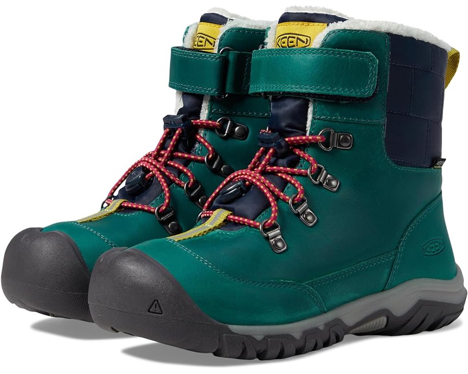 キーン ディープ ジュニア キッズ 【 KEEN KIDS KANIBOU WATERPROOF / DEEP LAGOON JAZZY 】 ベビー マ..