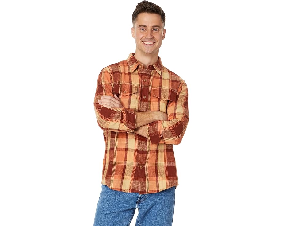 L.L.BEAN メンズ 【 SIGNATURE HERITAGE TEXTURED FLANNEL PLAID SHIRT / 】 メンズファッション トッ..