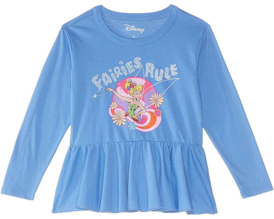 チェイサー 青色 ブルー PIXIE'S ジュニア キッズ 【 CHASER KIDS TINKERBELL - RULE TOP / LAKE BLUE 】 ベビー マタニティ トップス Tシャツ カットソー