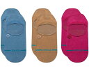 【★Fashion THE SALE★7/12午前10時迄】スタンス アイコン 3個入 レディース 【 STANCE ICON NO SHOW 3-PACK / CHIVE 】 インナー 下着 ナイトウエア レッグ