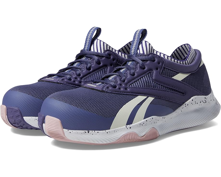 リーボック ワーク リーボック 青色 ブルー ピンク スニーカー レディース 【 REEBOK WORK HIIT TR WORK COMP TOE SD / BLUE PINK 】