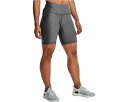ショーツ ハーフパンツ チャコール ヘザー 黒色 ブラック アンダーアーマー HEATGEAR? ARMOUR? レディース 【 UNDER ARMOUR BIKE SHORTS / CHARCOAL LIGHT HEATHER BLACK 】 ブーツ