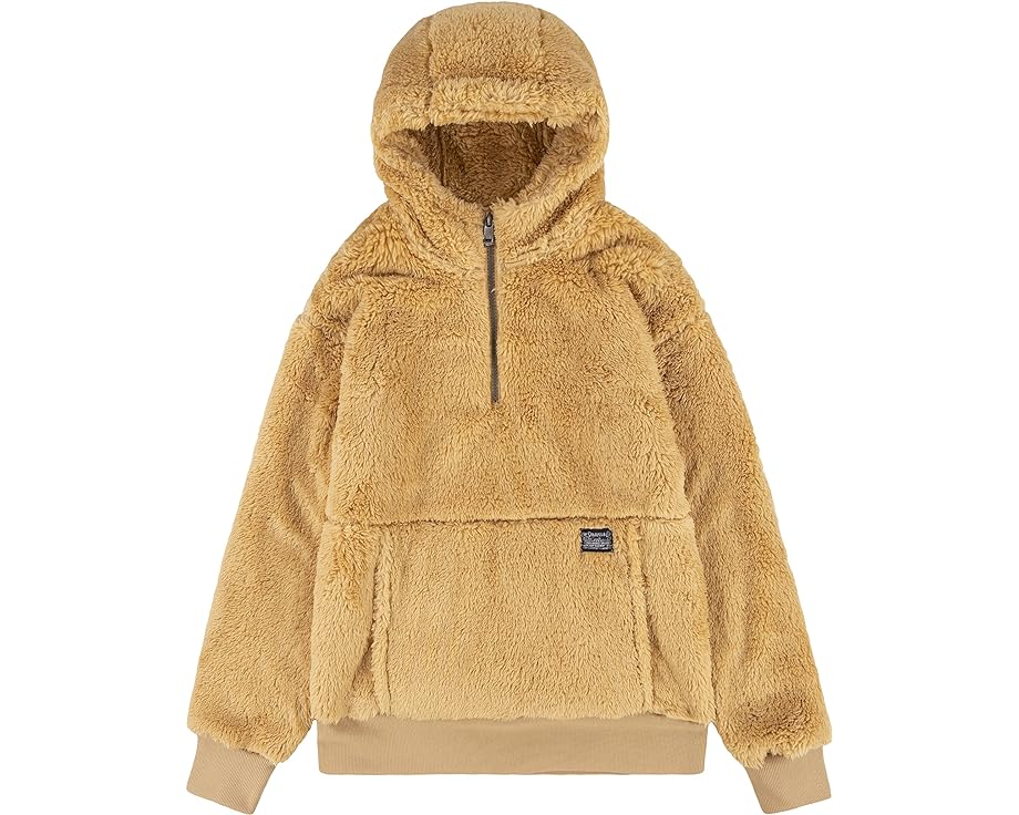 フーディー パーカー LEVI'S® ジュニア キッズ 【 LEVI'S® KIDS SHERPA 1/4 ZIP PULLOVER HOODIE / ICED COFFEE 】 ベビー マタニティ トップス