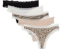 5個入 レディース 【 HONEYDEW INTIMATES AIDEN LACE BACK THONG 5-PACK / ASSORTED 1 】 インナー 下着 ナイトウエア