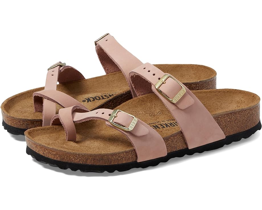 ビルケンシュトック レザー ピンク レディース 【 BIRKENSTOCK MAYARI - NUBUCK LEATHER / SOFT PINK 】 サンダル