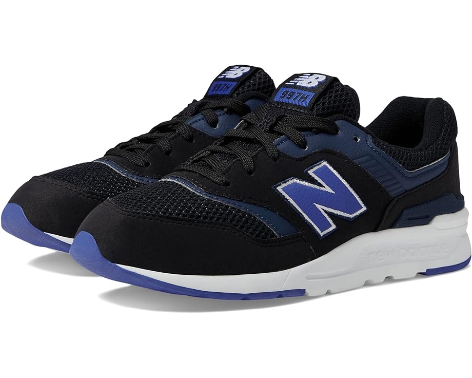 ニューバランス 黒色 ブラック 青色 ブルー ジュニア キッズ 【 NEW BALANCE KIDS 997H / BLACK MARINE BLUE 】 ベビー マタニティ スニーカー