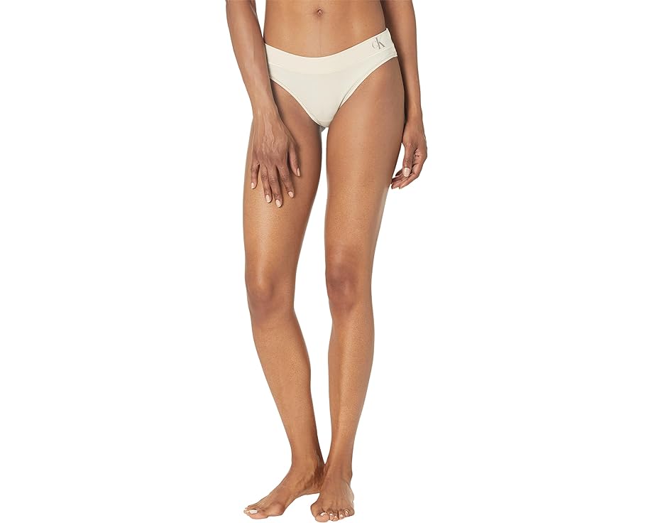 カルバンクライン アンダーウェア アンダーウェア 下着 ハイ レディース 【 CALVIN KLEIN UNDERWEAR NATURALS COTTON STRETCH FLEX HIGH LEG TANGA / MUDSTONE 】 インナー ナイトウエア