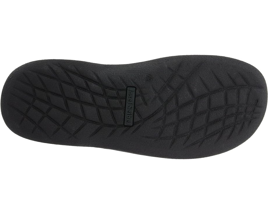 ジョセフ セイベル 黒色 ブラック メンズ 【 JOSEF SEIBEL RAFE / DAKOTA MORO BLACK 】 サンダル