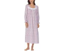 【★Fashion THE SALE★7/12午前10時迄】アイリーンウエスト スリーブ 白色 ホワイト 長袖 レディース 【 EILEEN WEST LONG SLEEVE BALLET GOWN / WHITE DITSY 】 インナー 下着 ナイトウエア ナイト ルーム パジャマ(4)