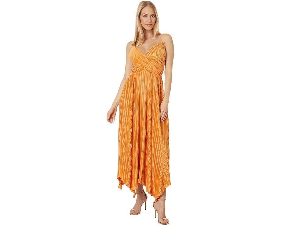 hX  IW }LVhX fB[X y EN SAISON ILIANNA MAXI DRESS / ORANGE z fB[Xt@bV